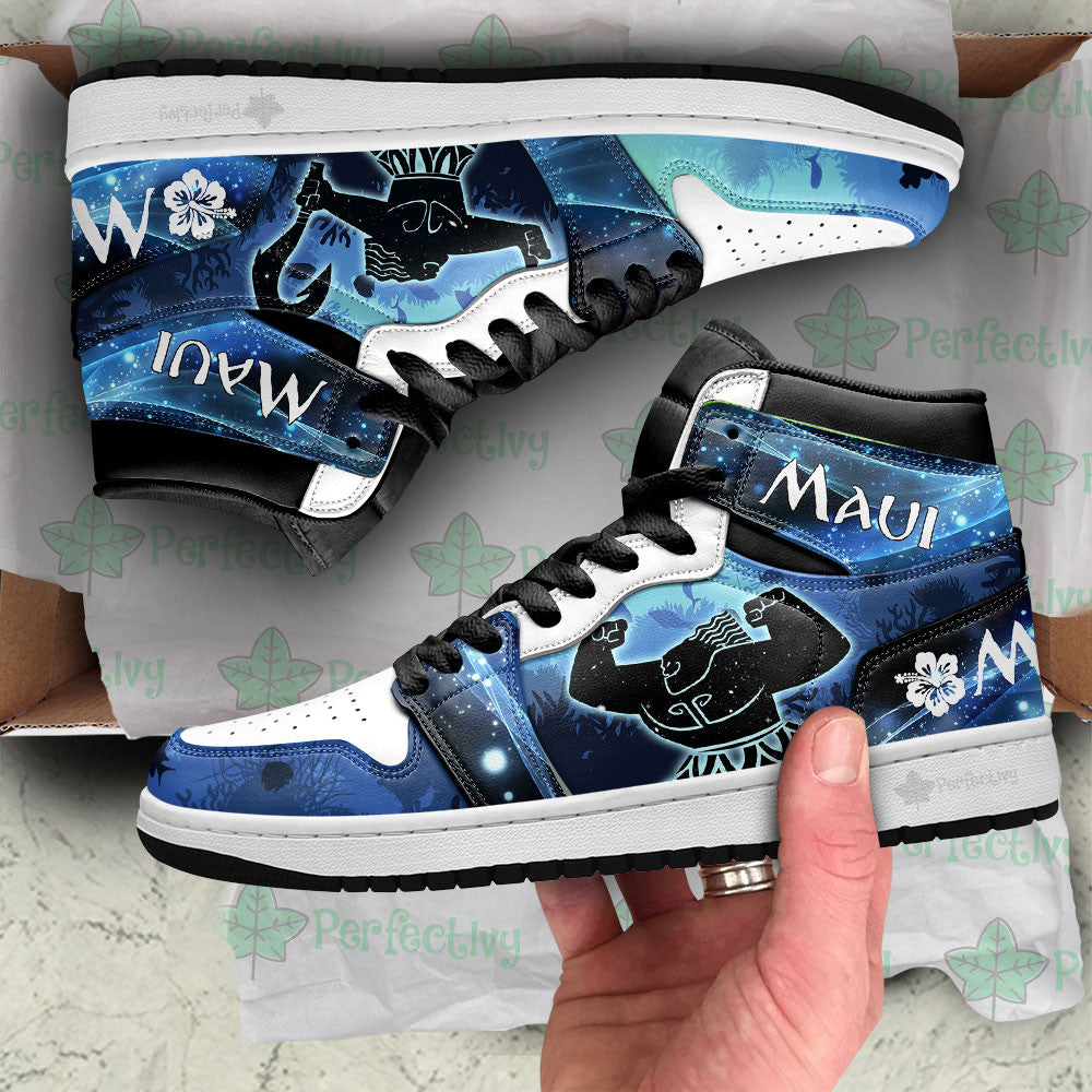 Maui Silhouette J1s Sneakers Custom For Fans Sneakers PT10  Grabiiva