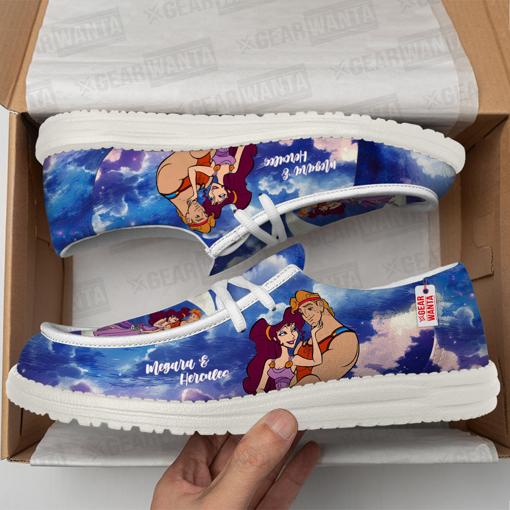 Megara And Hercules Loafer Shoes Grabiiva