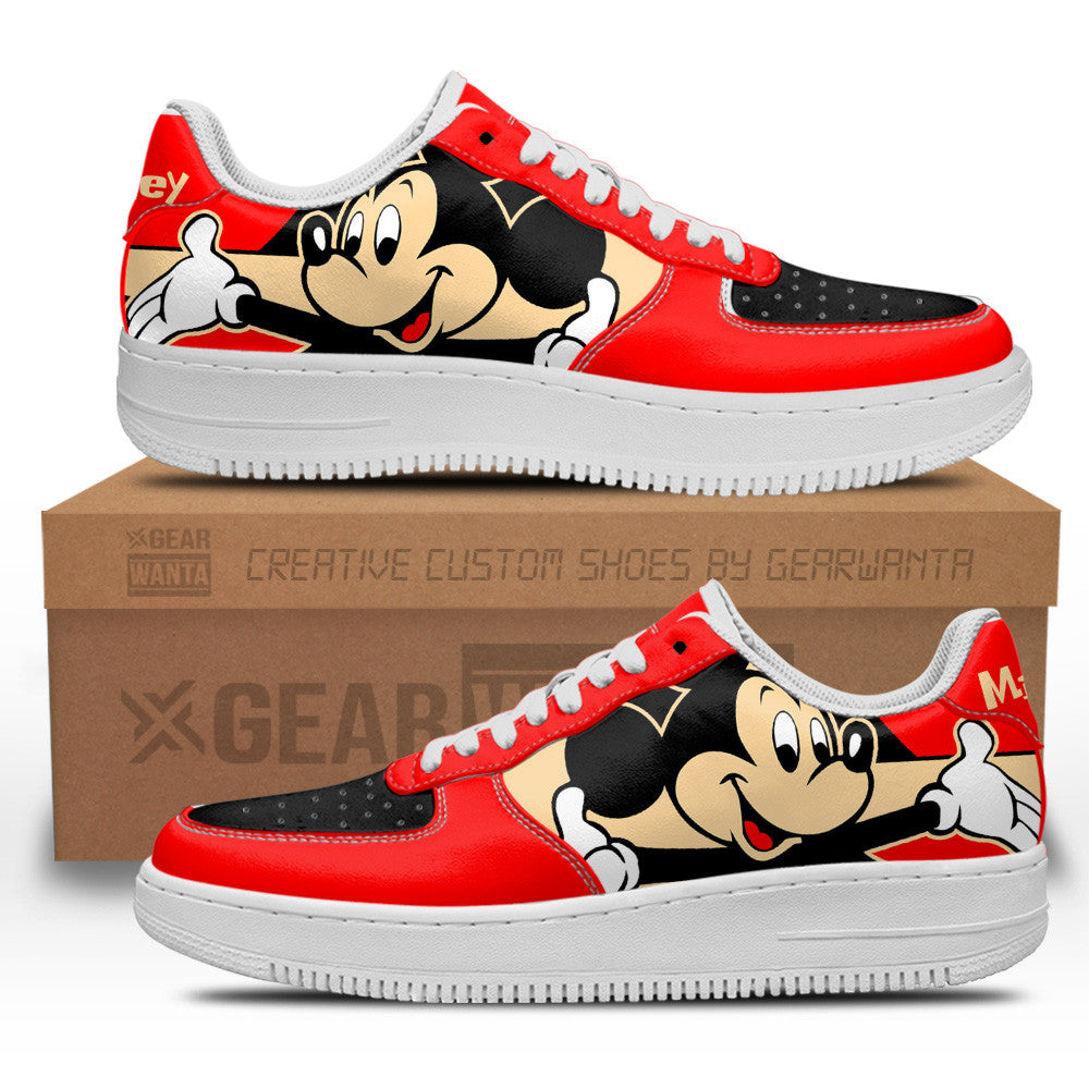 Mickey Air Sneakers NAF Custom LT13 Grabiiva