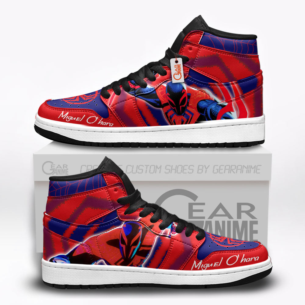 Miguel O'Hara J1 Sneakers Custom For Fans  Grabiiva