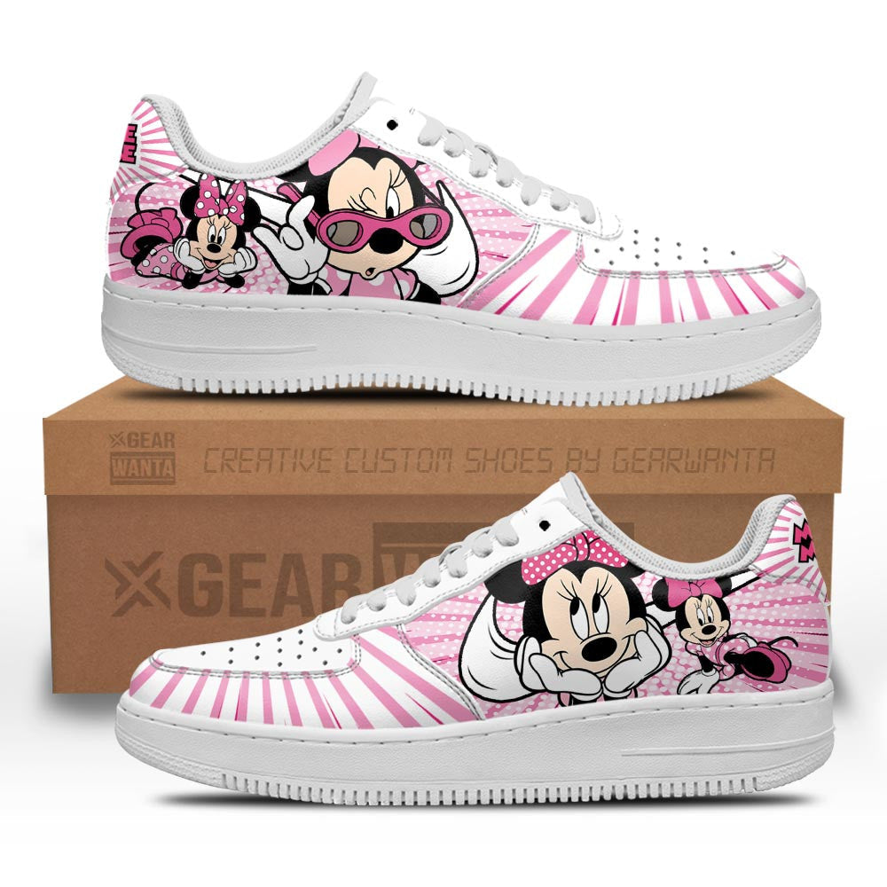 Minnie Air Sneakers NAF Custom Shoes Grabiiva