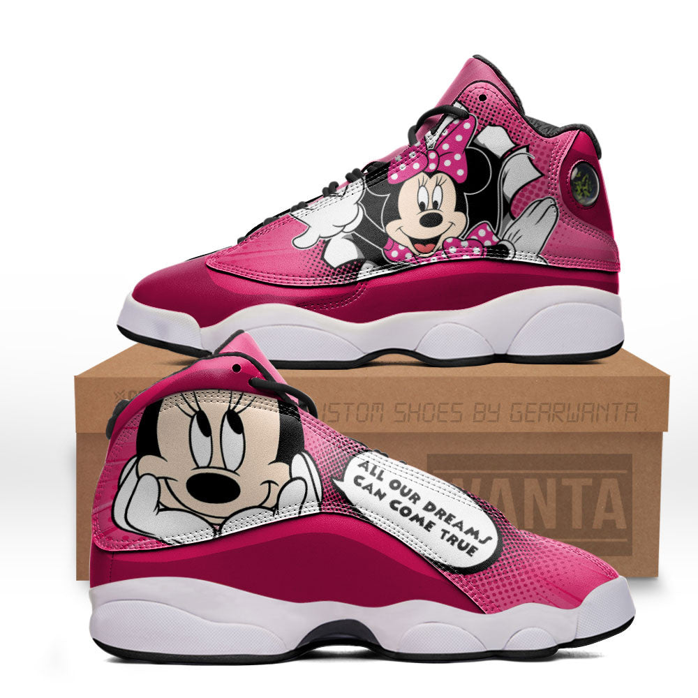 Minnie J13s Sneakers Comic Style Grabiiva