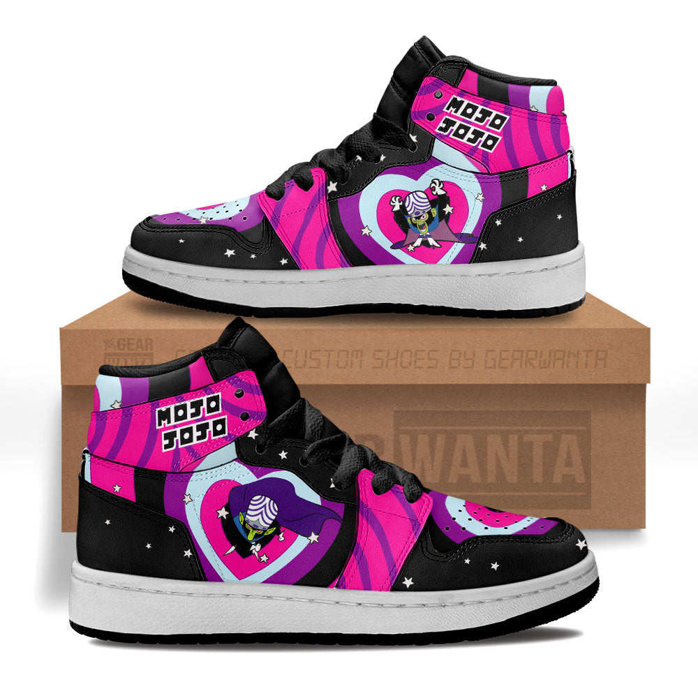 Mojo Jojo The Powerpuff Girls Kid J1s Sneakers Custom For Kids Grabiiva