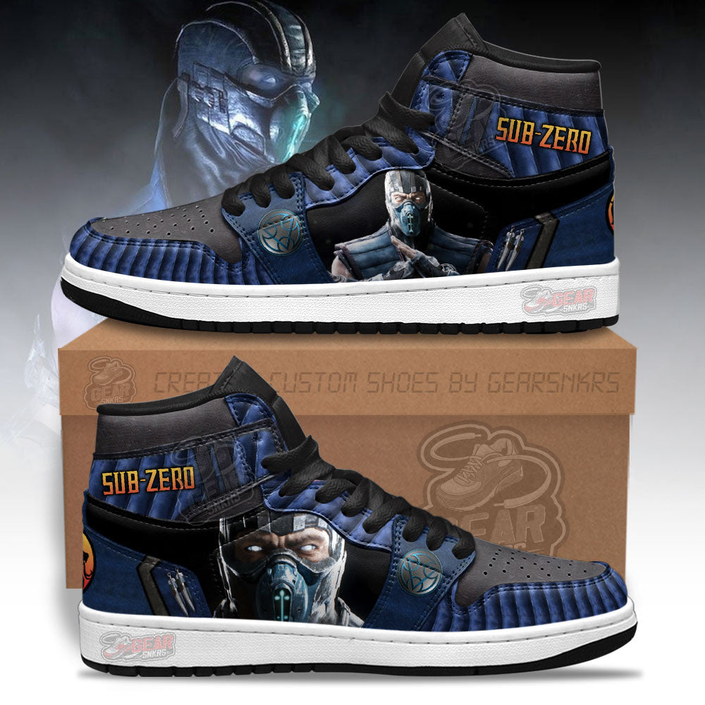 Mortal Kombat Sneakers Sub-zero  Grabiiva