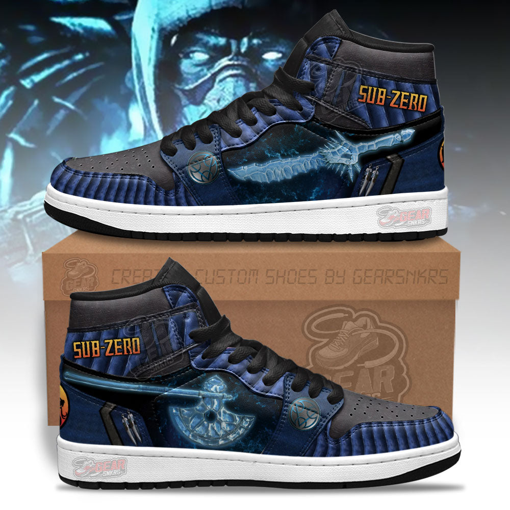 Mortal Kombat Sneakers Sub-zero Weapon  Grabiiva