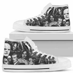 Most Favorite Horror Character High Top Shoes Grabiiva