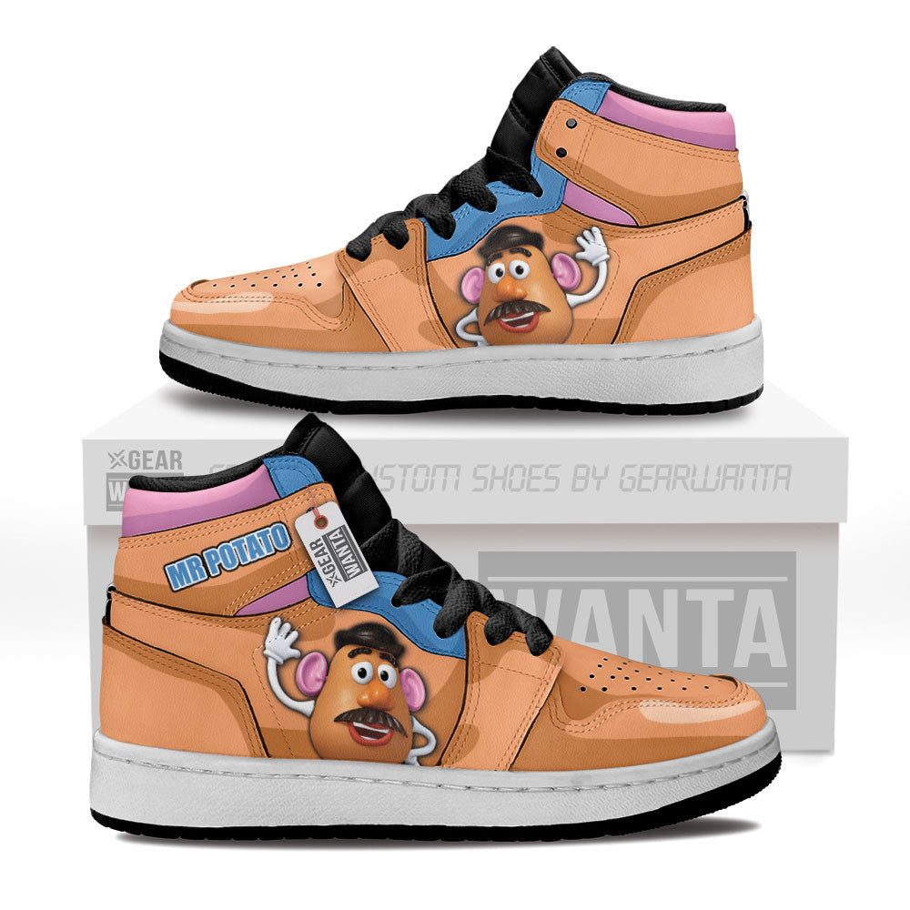 Mr Potato Kids Shoes Custom Sneakers For Kid Grabiiva