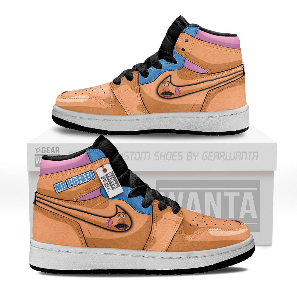 Mr Potato Kids Sneakers Custom Shoes For Kid Grabiiva