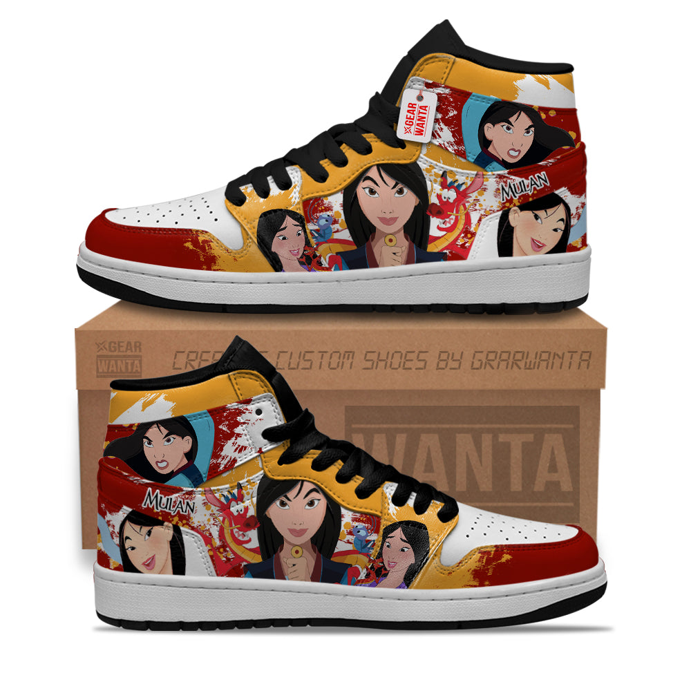 Mulan J1 Shoes Cartoon Collection  Grabiiva
