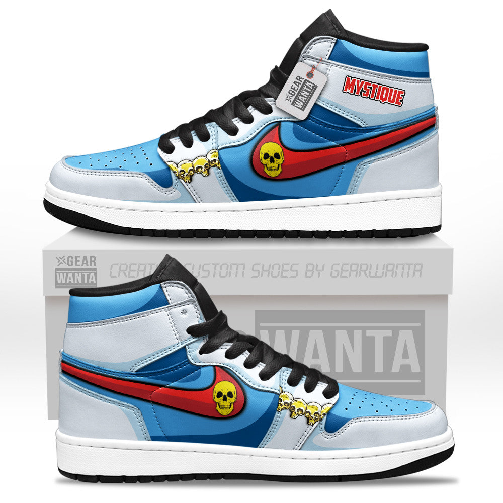 Mystique J1s Sneakers Custom For Movies Fans  Grabiiva