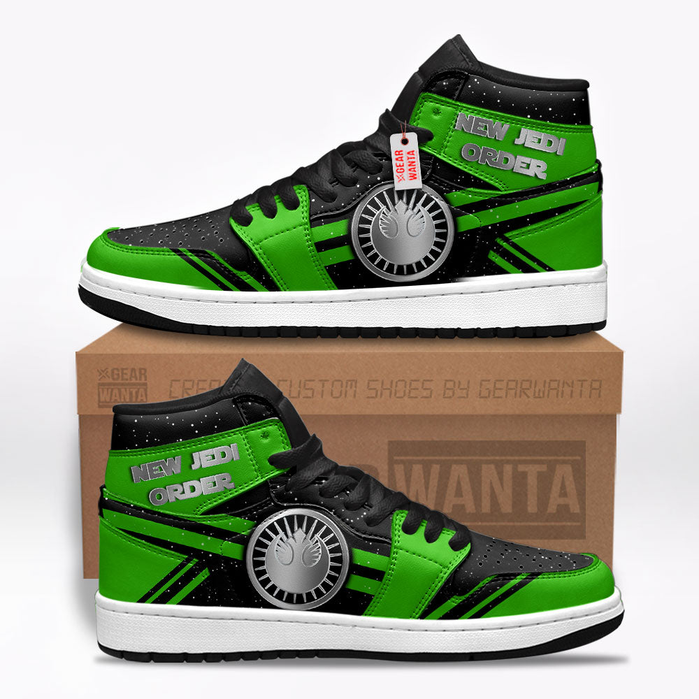 New Jedi Order Star Wars Symbols J1s Sneakers Custom For Fans TT20  Grabiiva
