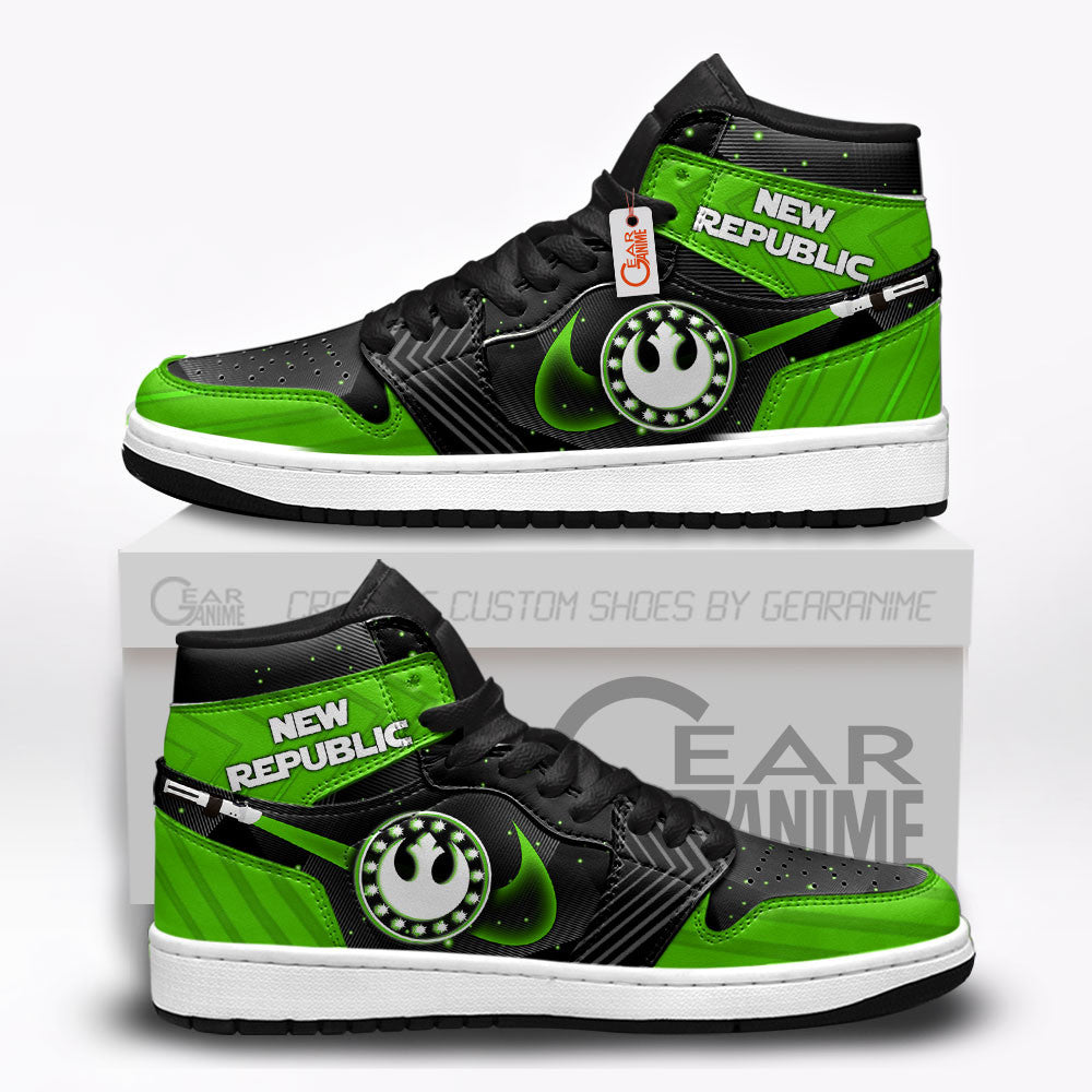 New Republic J1 Sneakers Custom For Fans  Grabiiva