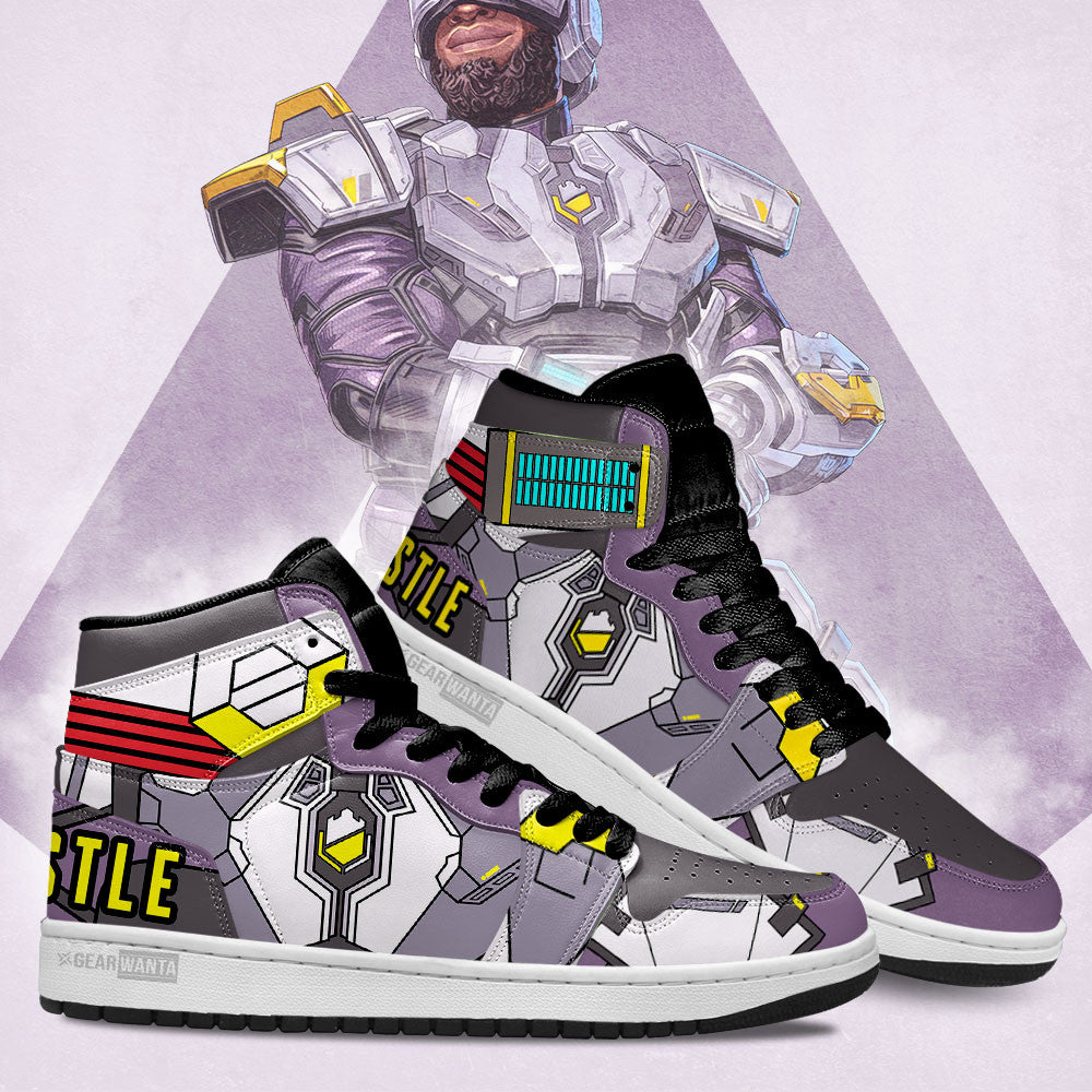 Newcastle Apex Legends JDs Sneakers Custom Uniform Shoes  Grabiiva