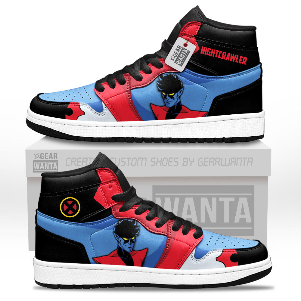 Nightcrawler J1 Sneakers Movies X-Men Custom Shoes  Grabiiva