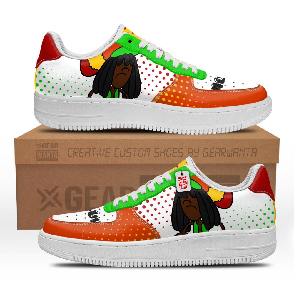 Numbuh 1-Love Codename Kids Next Door Custom Air Sneakers PT21 Grabiiva