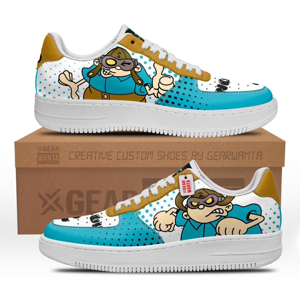 Numbuh 2 Codename Kids Next Door Custom Air Sneakers PT21 Grabiiva