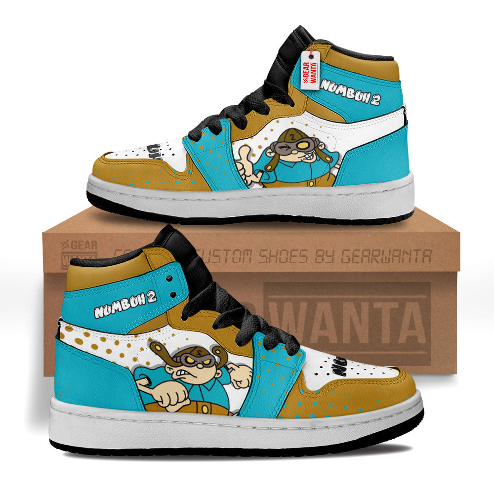 Numbuh 2 Codename Kids Next Door Kid J1s Sneakers Custom For Kids Grabiiva