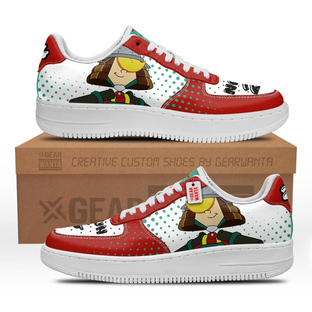 Numbuh 274 Codename Kids Next Door Custom Air Sneakers PT21 Grabiiva