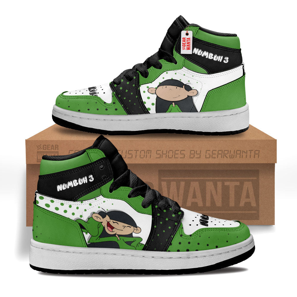 Numbuh 3 Codename Kids Next Door Kid J1s Sneakers Custom For Kids Grabiiva