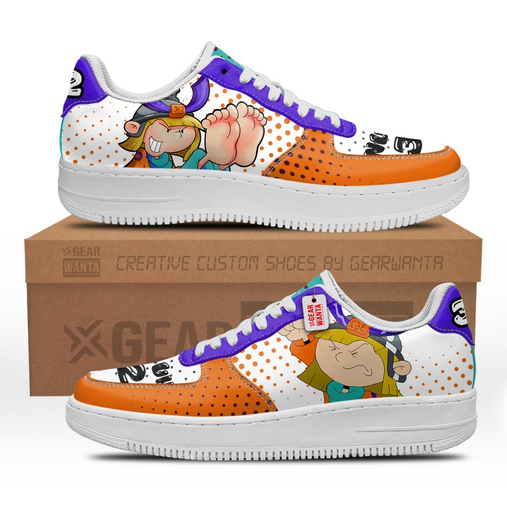 Numbuh 362 Codename Kids Next Door Custom Air Sneakers PT21 Grabiiva