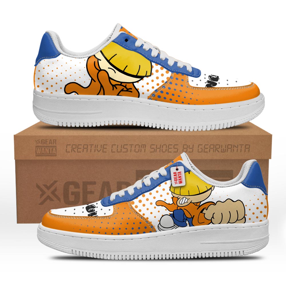 Numbuh 4 Codename Kids Next Door Custom Air Sneakers PT21 Grabiiva