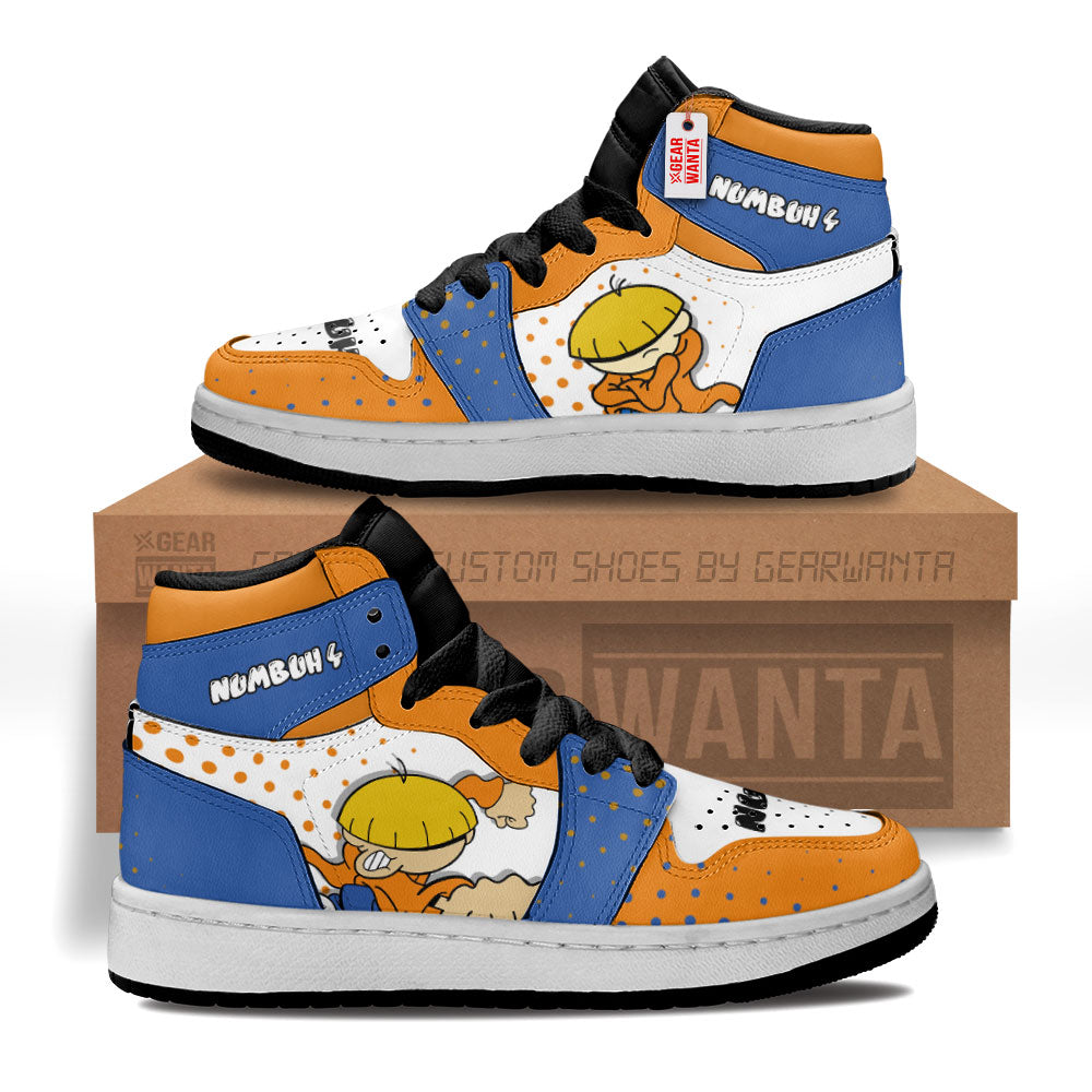 Numbuh 4 Codename Kids Next Door Kid J1s Sneakers Custom For Kids Grabiiva