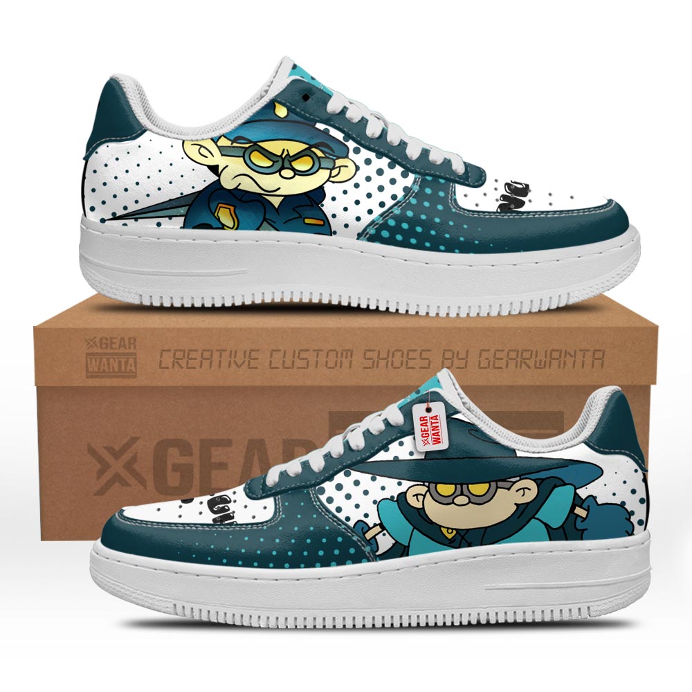 Numbuh T Codename Kids Next Door Custom Air Sneakers PT21 Grabiiva