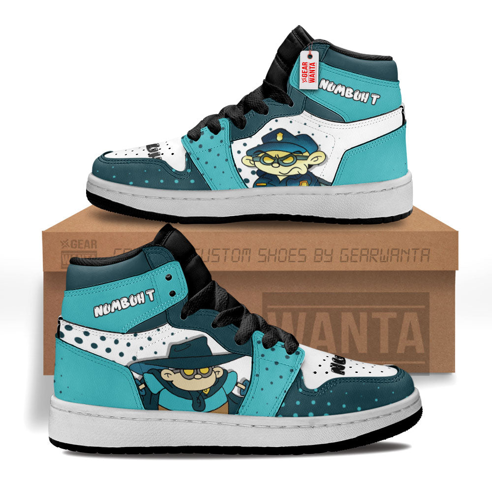 Numbuh T Codename Kids Next Door Kid J1s Sneakers Custom For Kids Grabiiva