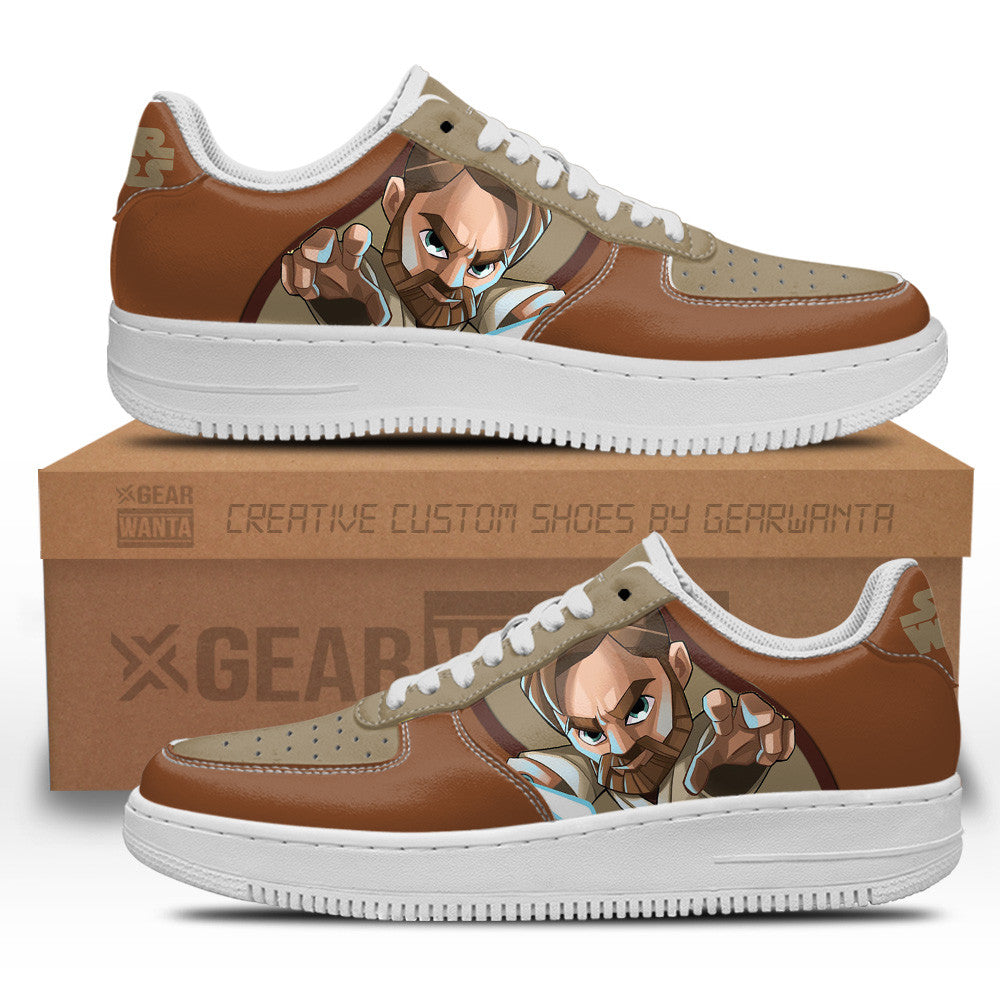 Obi-Wan Kenobi Star Wars Custom Air Sneakers LT11 Grabiiva