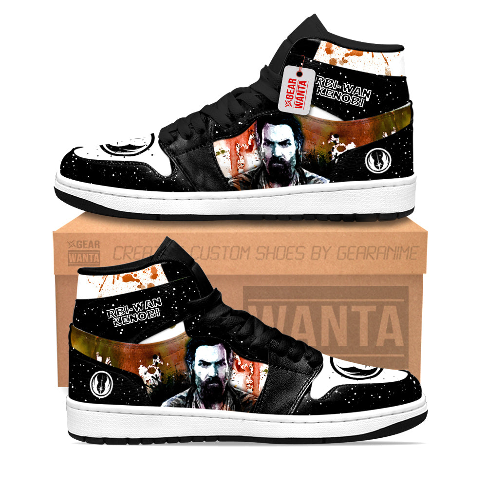 Obi-Wan Kenobi Star Wars J1s Sneakers Custom PT21  Grabiiva