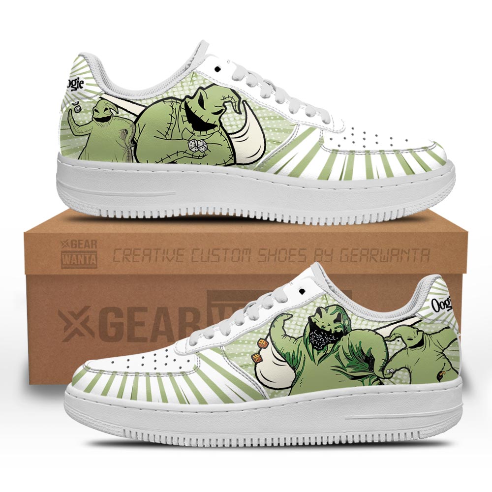Oogie Boogie Air Force Shoes Custom Grabiiva