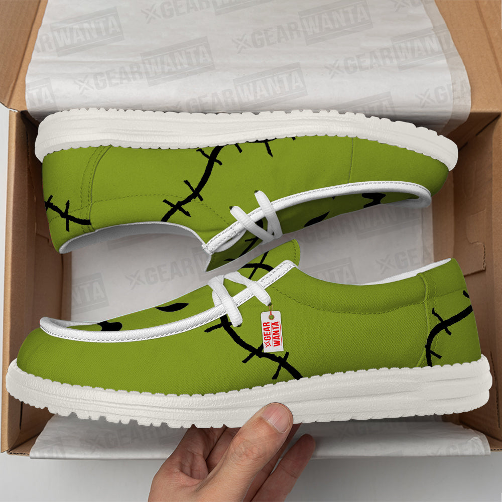 Oogie Boogie Canvas Loafer Shoes Grabiiva