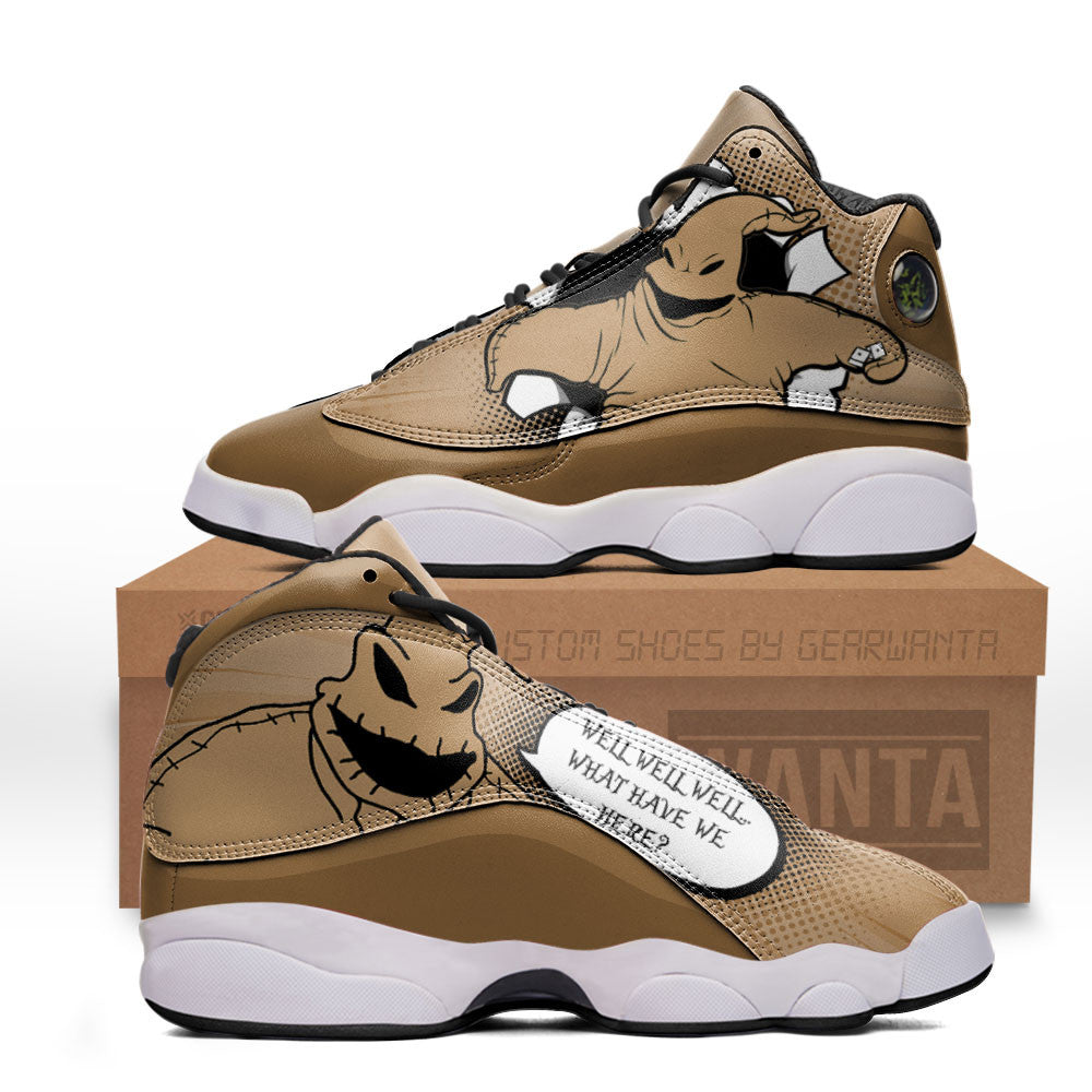Oogie Boogie J13s Sneakers Comic Style Grabiiva