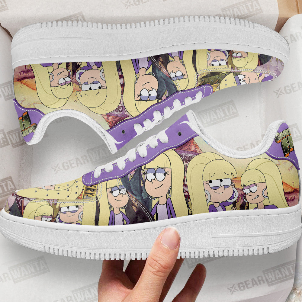 Pacifica Northwest Air Sneakers Custom Gravity Falls Cartoon Shoes Grabiiva