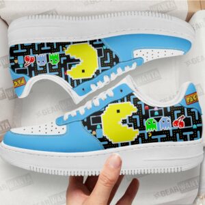 Pacman Air Sneakers Custom For Gamer Shoes Grabiiva