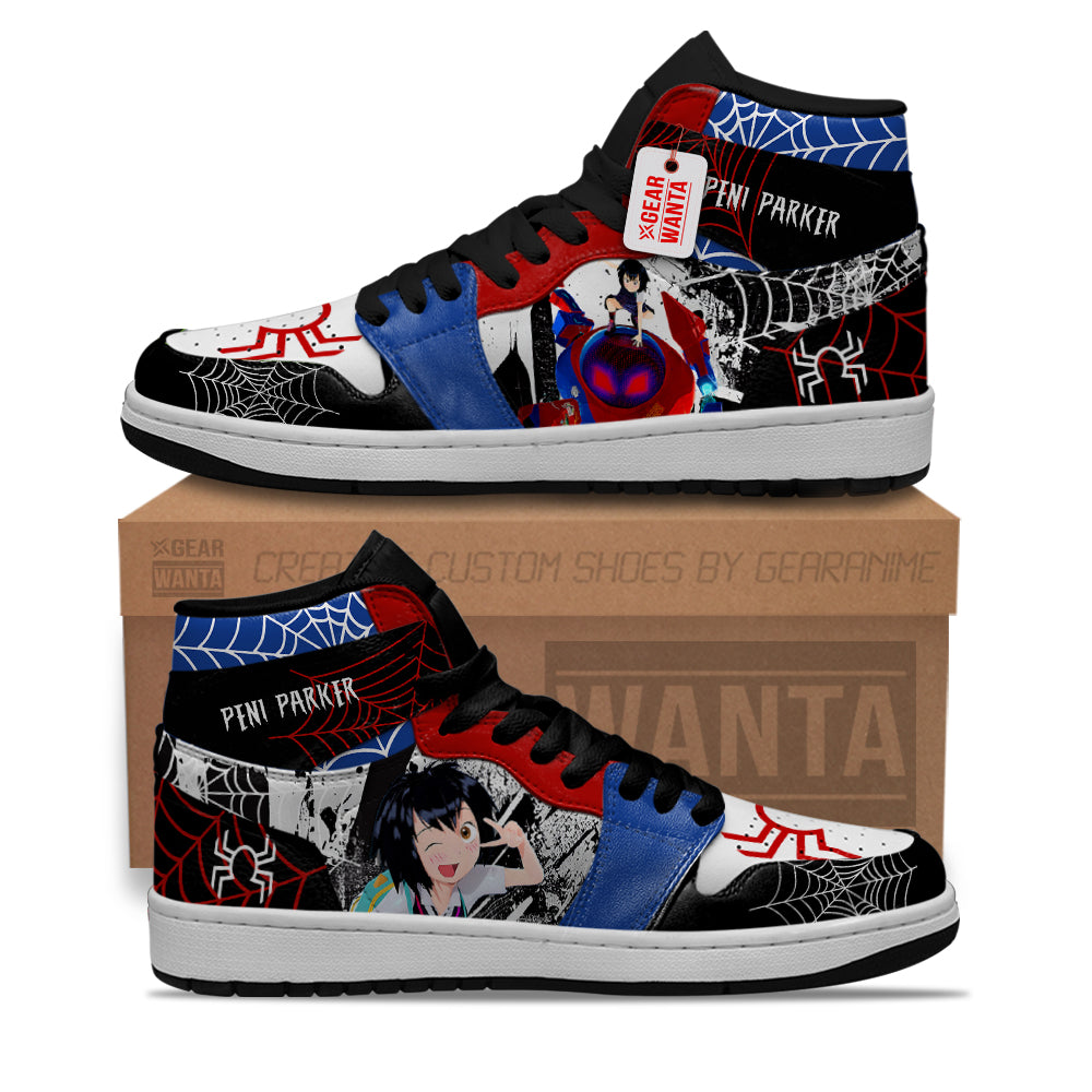 Peni Parker Spider-Verse J1s Sneakers Custom For Fans PT21  Grabiiva