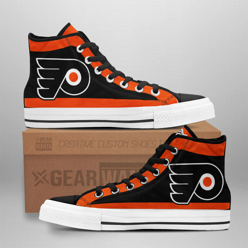 Philadelphia Flyers Custom Sneakers For Fans Grabiiva