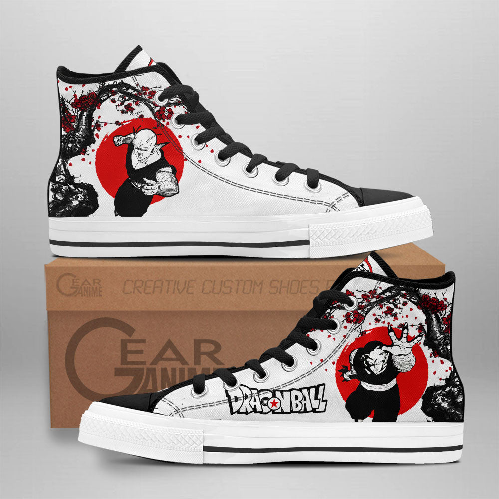 Piccolo High Top Shoes Custom Dragon Ball Anime Sneakers Japan Style Grabiiva