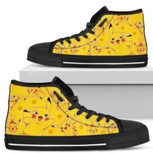 Pika Shoes High Top Sneaker Gift Idea Grabiiva