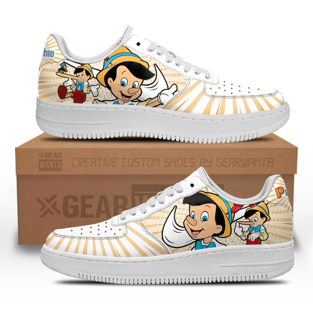 Pinocchio Air Sneakers Custom Grabiiva