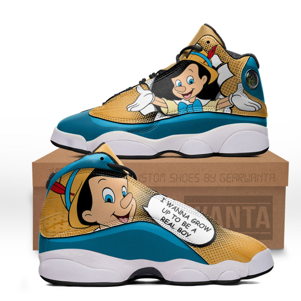 Pinocchio J13s Sneakers Comic Style Grabiiva