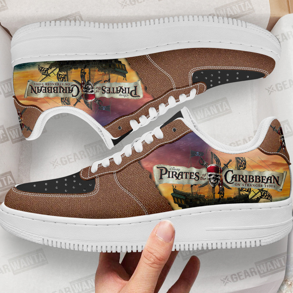 Pirates Of The Caribbean Air Sneakers Custom shoes Grabiiva