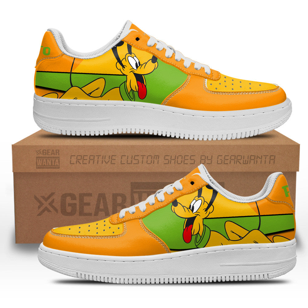 Pluto Custom Cartoon Air Sneakers LT13 Grabiiva