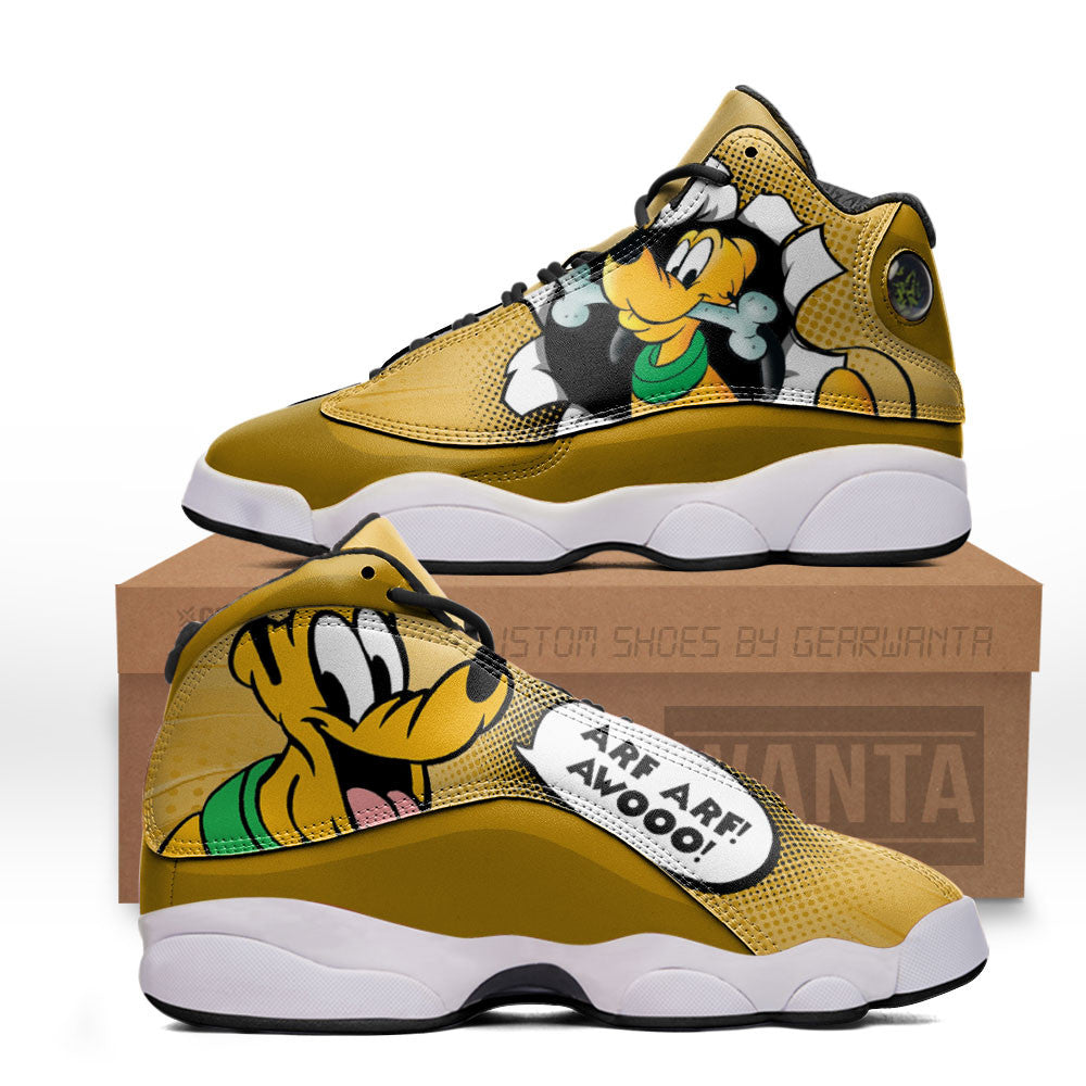 Pluto J13s Sneakers Comic Style Grabiiva