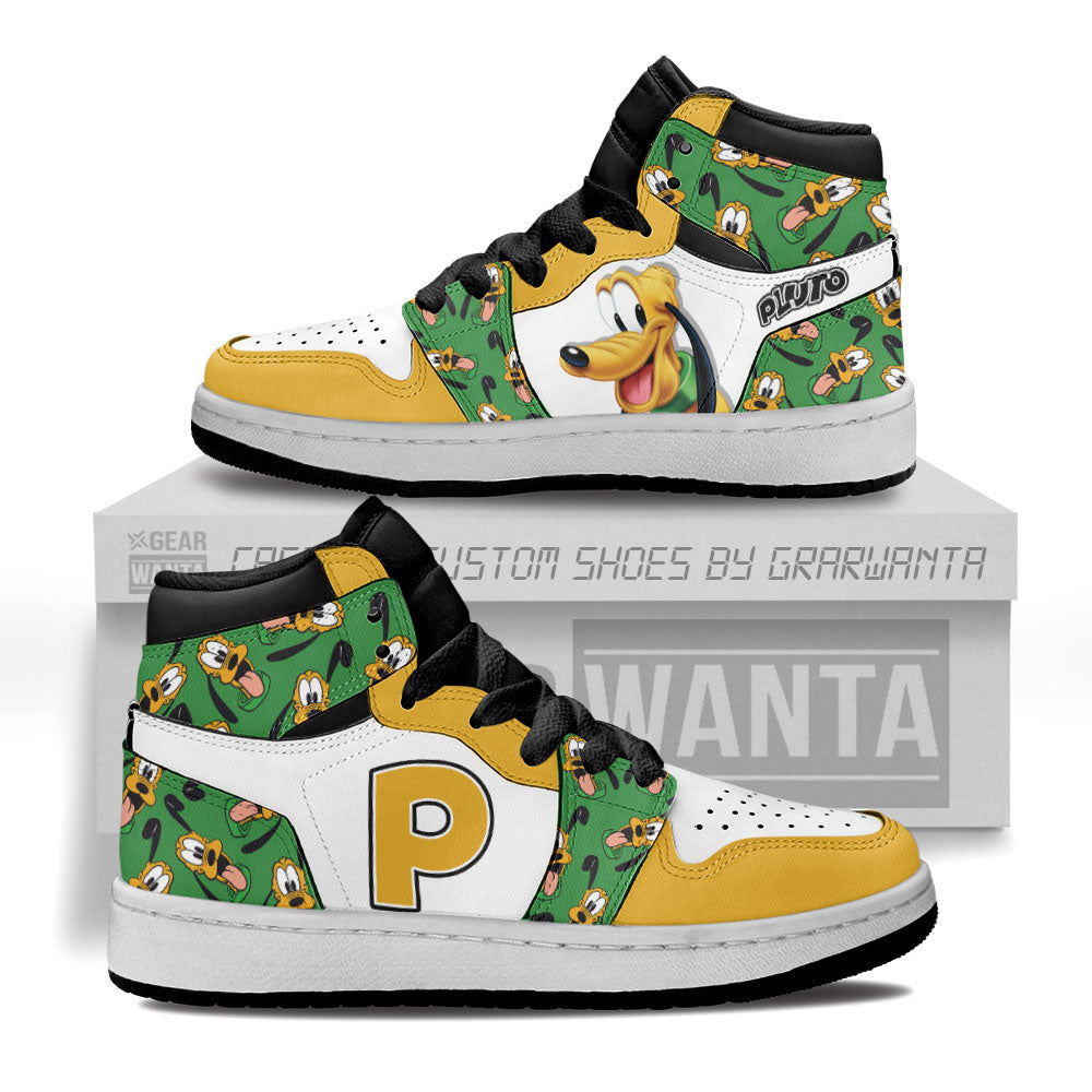 Pluto Kid J1s Sneakers Cartoon Collection Grabiiva