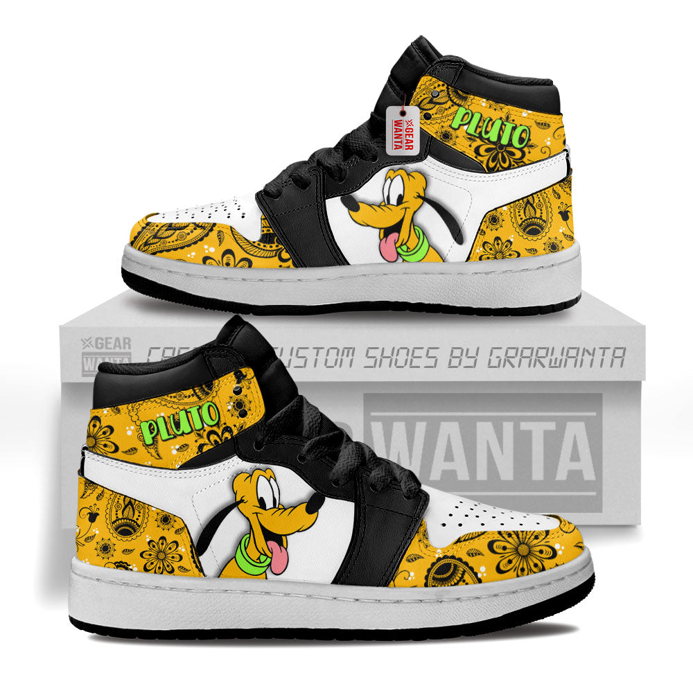 Pluto Kid J1s Sneakers Cartoon Collection Grabiiva