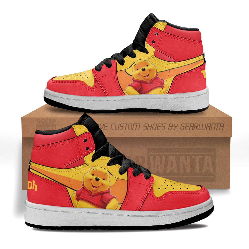 Pooh Kid J1s Sneakers Custom Grabiiva