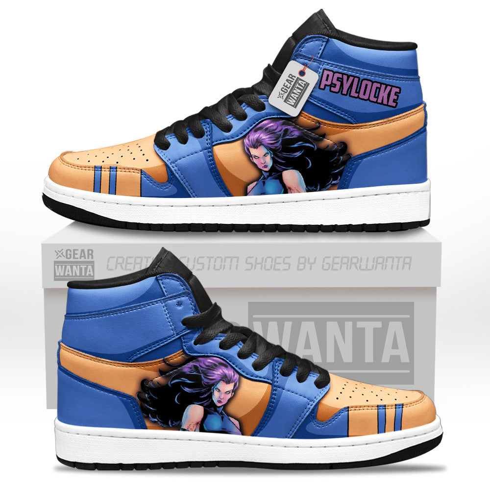 Psylocke J1s Sneakers Movies Custom Shoes  Grabiiva