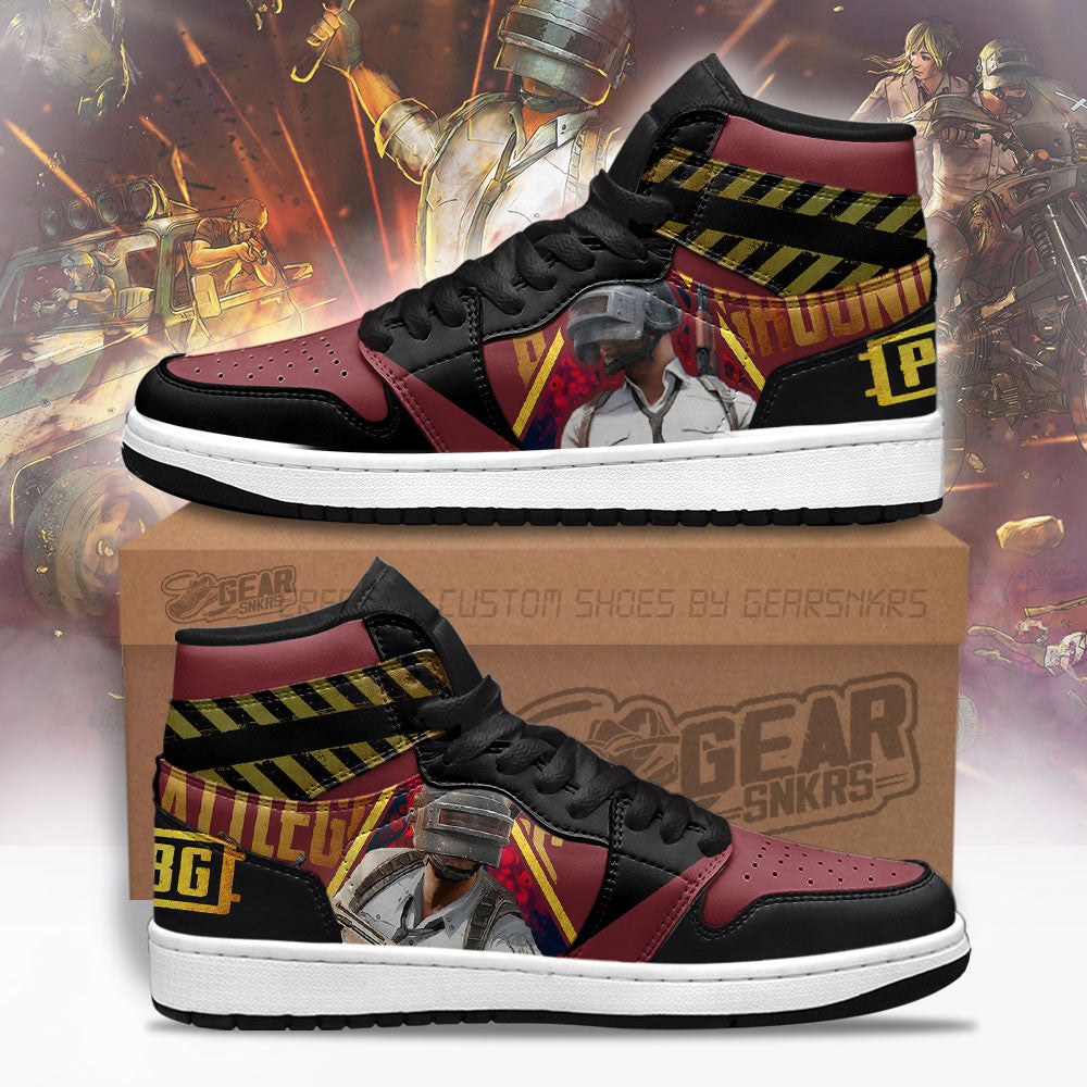 PUBG J1s Sneakers Gifts Idea For Fans TT06  Grabiiva