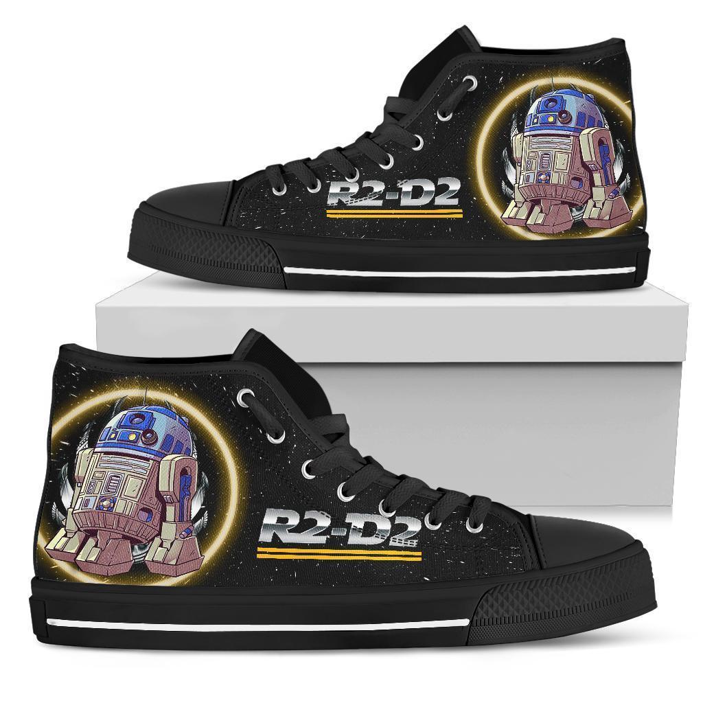 R2-D2 High Top Shoes Custom Grabiiva